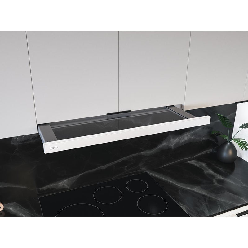 Zephyr Hotte de cuisinière sous le cabinet série Pisa de 30 po. ZPI - E30BW - Germain Larivière