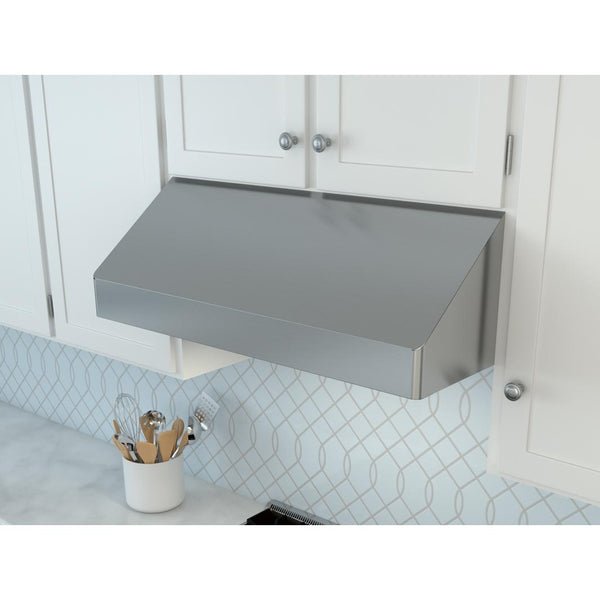 Zephyr Hotte de cuisinière sous le cabinet série Pro Tempest I de 48 po. AK7048CS - Germain Larivière