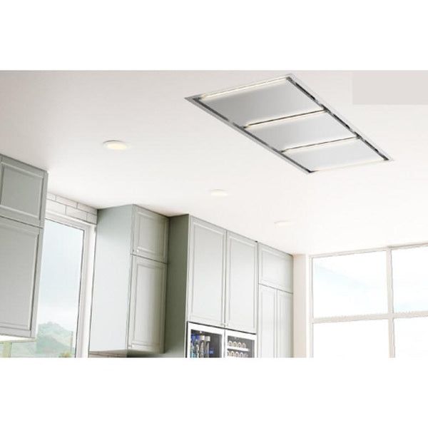 Zephyr Hotte de plafond sétie Lux Connect de 63 po. ALU - E63CSX - Germain Larivière