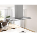 Zephyr Hotte îlot série Lucé de 42 po. ZLC - E42CS - Germain Larivière