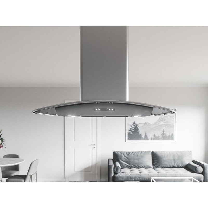 Zephyr Hotte îlot série Milano de 42 po. ZML - E42CS - Germain Larivière