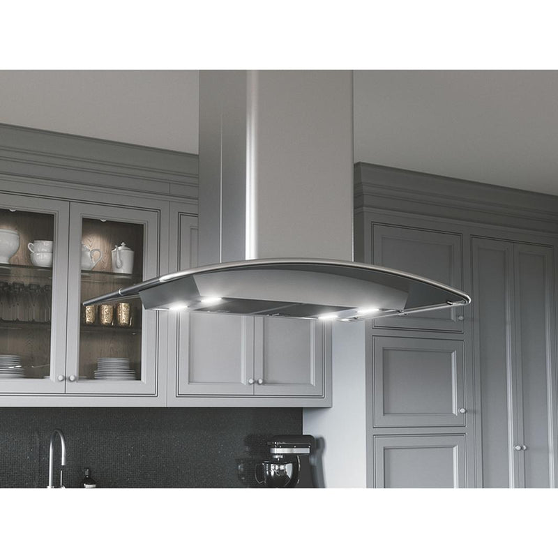 Zephyr Hotte îlot série Milano de 42 po. ZML - E42CS - Germain Larivière