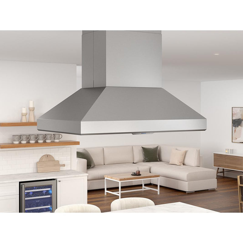 Zephyr Hotte îlot série Pro Titan de 48 pouces AK7748BS - Germain Larivière