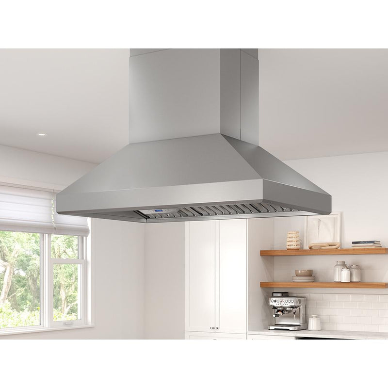 Zephyr Hotte îlot série Pro Titan de 48 pouces AK7748BS - Germain Larivière