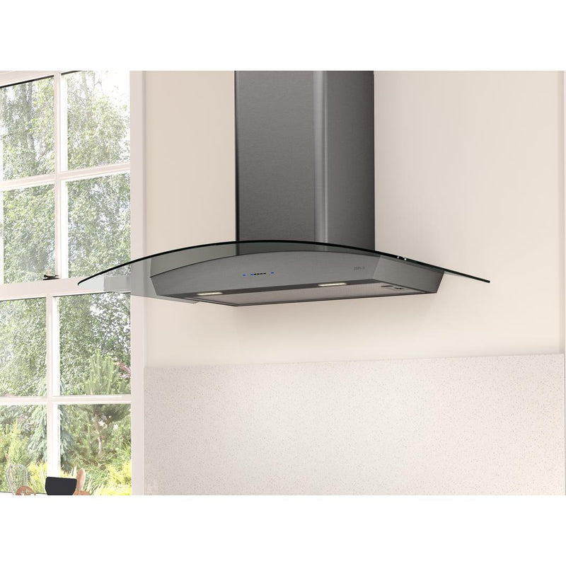 Zephyr Hotte murale série Core Ravenna de 30 pouces ZRV - E30CBSGG - Germain Larivière