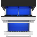 Zephyr Réfrigérateur tiroir de 24 pouces, 5,1 pi. cu. PRRD24C2AS - Germain Larivière