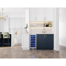 Zephyr Refroidisseur à vin de 27 bouteilles avec serrure à clef PRW15C01CG - Germain Larivière