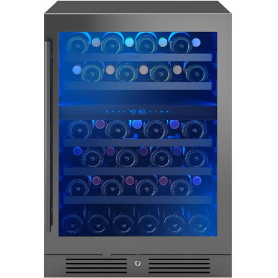 Zephyr Refroidisseur à vin Presrv™ de 45 bouteilles à zone double PRW24C02CBSG - Germain Larivière