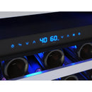Zephyr Refroidisseur à vin Presrv™ de 45 bouteilles à zone double PRW24C02CG - Germain Larivière