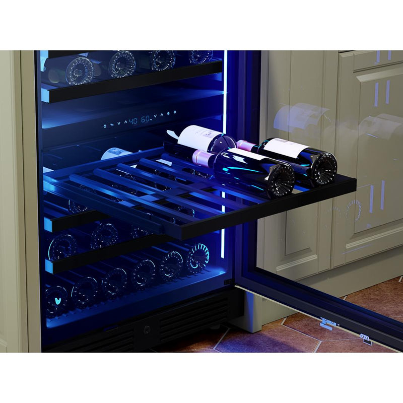 Zephyr Refroidisseur à vin Presrv™ de 45 bouteilles à zone double PRW24C02CPG - Germain Larivière