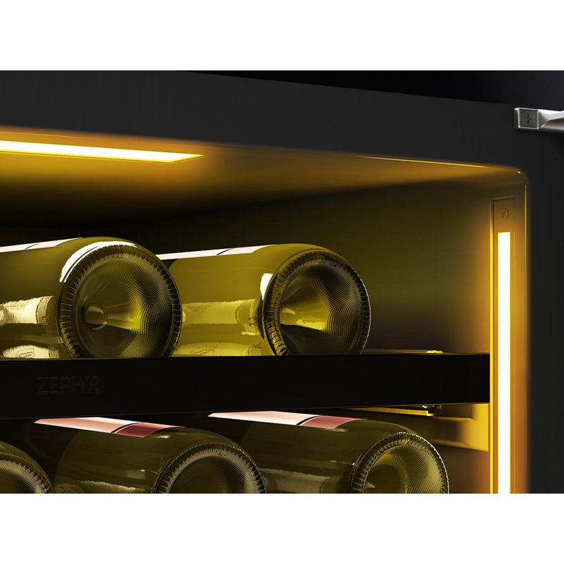 Zephyr Refroidisseur à vin Presrv™ de 45 bouteilles à zone double PRW24C02CPG - Germain Larivière