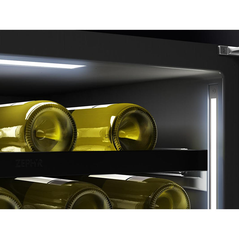 Zephyr Refroidisseur à vin Presrv™ de 45 bouteilles à zone double PRW24C02CPG - Germain Larivière