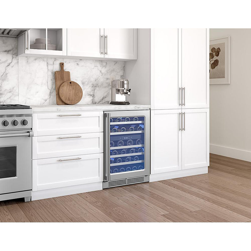 Zephyr Refroidisseur à vin Presrv™ Pro de 24 po de 45 bouteuilles PRPW24C02AG - Germain Larivière