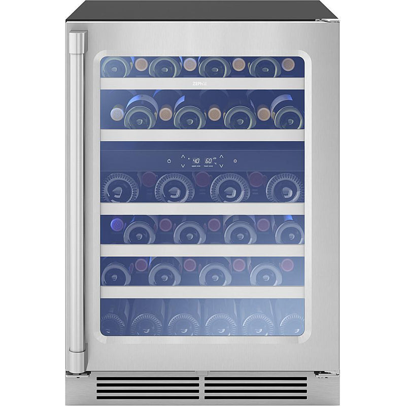 Zephyr Refroidisseur à vin Presrv™ Pro de 24 po de 45 bouteuilles PRPW24C02AG - Germain Larivière