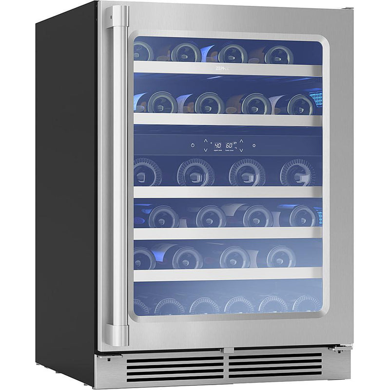 Zephyr Refroidisseur à vin Presrv™ Pro de 24 po de 45 bouteuilles PRPW24C02AG - Germain Larivière